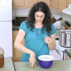 It's that time of year! Fruit flies go crazy for fermenting foods, and fermenting concoctions are a hallmark of a traditional kitchen. What to do about them? Try my homemade fruit fly trap. It really works -- and better yet, it is simple. Watch me put one together in this short, free video. Thi