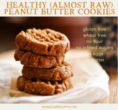 Healthy peanut butter cookies #raw #vegan #sugarfree #glutenfree #healthy