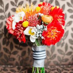 Bold Protea Bridal Bouquet