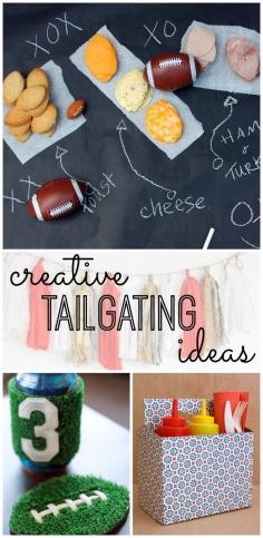 Planning any tailgates this season? Spruce it up with one (or all) of these creative tailgating ideas!