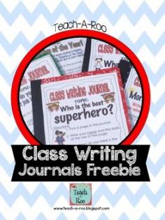 Class Writing Journals- Persuasive Writing Freebie