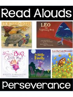 Perseverance - Freebies, Quote, Tips & Read Alouds