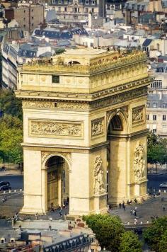 Arc de Triomphe, Paris, France