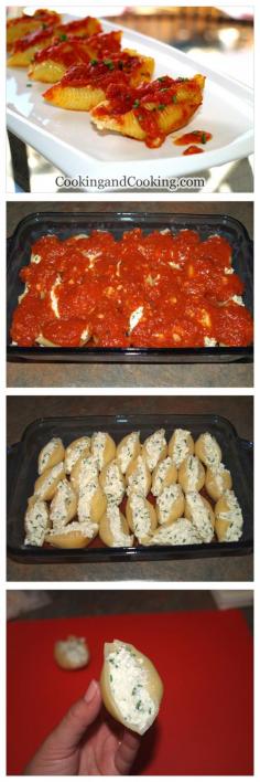 Ricotta Stuffed Shells Recipe