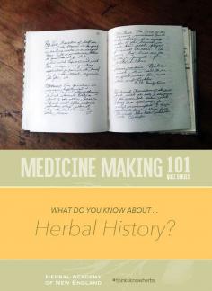 Think you know herbs? Test your knowledge in the 'Herbal History' quiz! #thinkuknowherbs