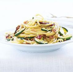Linguine+with+Zucchini,+Pancetta+&+Parmigiano
