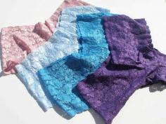 Did you know its easy to sew your own lace underwear - tutorial and free pattern - So Sew Easy