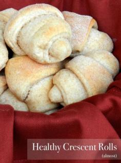 Healthy (and DELICIOUS) Crescent Rolls