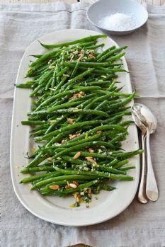 Barefoot Contessa Green Beans. BTW, I love her. Thank you for teaching me how to cook, Ina.