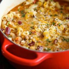 One Pot Chili Mac and Cheese Recipe - ZipList