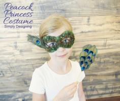 Peacock Princess #costume #princess #peacock #halloween