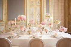 French inspired wedding table: www.stylemepretty... | Photography: Sandra Aaberg - wedding.sandraabe...