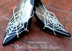 
                        
                            DIY - Glitter Spider Web Shoes
                        
                    