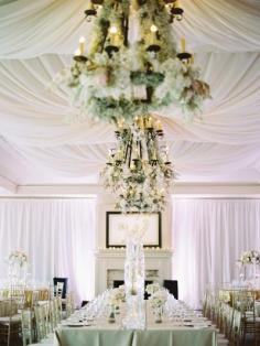 Elegant wedding tables and decor: www.stylemepretty... | Photography: Landon Jacobs - landonjacob.com/