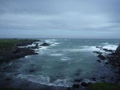 A stormy day at Mendocino Headlands State Park makes a scenic Mendocino stop on your Coastal California Road Trip.