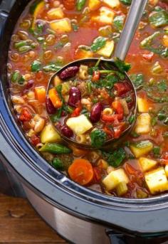 
                        
                            Slow Cooker Minestrone Soup #foodporn #crockpot #soup livedan330.com/...
                        
                    