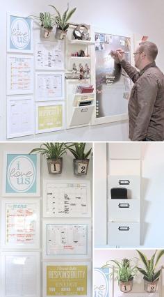 
                        
                            DIY Message Center Projects • Awesome ideas and Tutorials! Including, from 'the caldwell project', this wonderful diy command center.
                        
                    