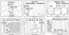 Christopher Columbus printables