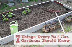 7 Things Every First Time Gardener Should Know