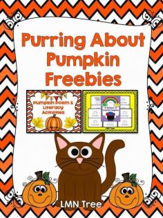 LMN Tree: Purring about Pumpkin Freebies