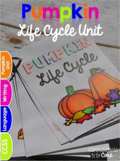 Education to the Core: Pumpkin Life Cycle Writing Pack and Freebie!