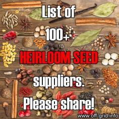 
                        
                            Heirloom seeds
                        
                    