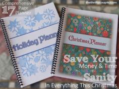 
                        
                            Christmas planner downloads and printables to help you have the best Christmas ever with 17 downloadable pages - less stress, more time, less money spent, stay in budget and have a plan and be prepared more than ever. This planner covers everything for Christmas and the holiday season.
                        
                    