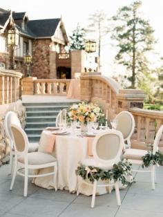 
                    
                        Peach and garland is so classic: www.stylemepretty... | Photography: Sara Hasstedt - www.sarahasstedt....
                    
                