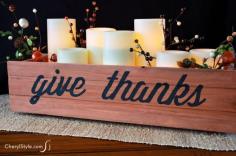
                    
                        Thanksgiving window box centerpiece - CherylStyle
                    
                