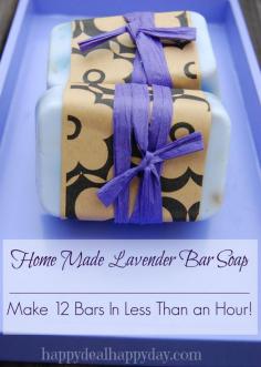 
                    
                        EASY Lavender Home Made Soap Making | Great Gift Idea!  WOW this is way easier than I imagined it would be!!
                    
                
