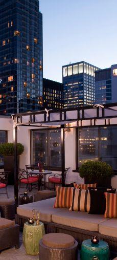 
                    
                        Five star glamazon at Fifth Ave and 55th Street, with a clubby atmosphere, a pool and yearround rooftop bar.
                    
                
