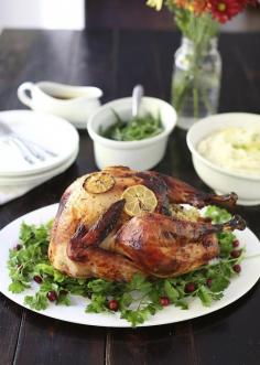 
                    
                        Impressing the guests as Chief Turkey Officer with my juicy, moist turkey and a little help with Wish-Bone’s Italian Dressing
                    
                