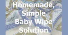 
                        
                            Homemade Baby Wipe Solution ::: Ever Growing Farm
                        
                    