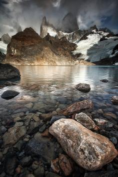 
                    
                        Mount Fitz Roy from Laguna de los Tres, Los Glaciares National Park, Argentina.
                    
                