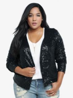 
                    
                        Sequin Mesh Jacket -- maybe?
                    
                