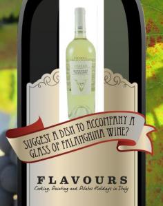 
                    
                        DAY 4 of Flavours #giveaway at facebook.com/... . Join now for a chance to #win a bottle of Falanghina wine.
                    
                