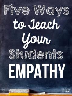 
                    
                        Corkboard Connections: Five Ways to Teach Your Students Empathy
                    
                