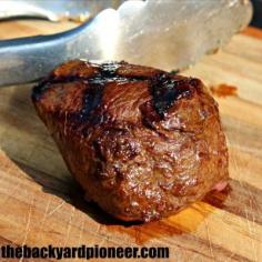 
                        
                            The Homestead Survival | Venison Backstrap Marinated And Grilled
                        
                    
