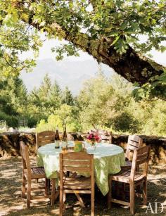 
                    
                        An outdoor tasting area at Stony Hill Vineyard, celebrated for its white wines.  Stock up on these summer wines, all under $25 Make a getaway to one of these lavish vacation rental homes around the world Step inside this stunningly serene compound nestled in a Napa vineyard
                    
                