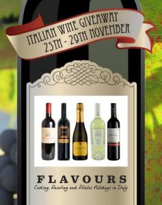 
                    
                        Italian wine #giveaway at www.facebook.com/...! Stay tuned to #win a bottle of fine #wine each day.
                    
                