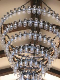 
                    
                        If you're wondering what to do with your old wineglasses... this is a chandelier in a winery in Margaret River, Western Australia
                    
                