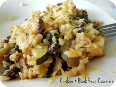 
                    
                        Chicken and Black Bean Casserole #Recipe #Maindish #dinner
                    
                