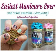 
                    
                        Easiest Manicure Ever with Giveaways! - Down Home Inspiration
                    
                