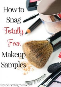 
                        
                            How to Snag Totally Free Makeup Samples - Here are helpful tips on how to score some of the hottest beauty products for free!
                        
                    