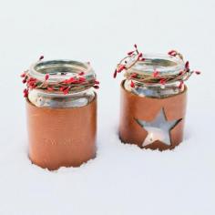 
                    
                        Mason Jar Leather Lantern - northstory
                    
                