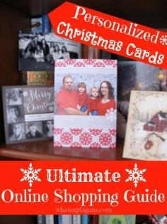 
                        
                            Personalized Christmas Cards: Online Shopping Guide. Quickly and easily find out which online Holiday card retailers offer what and for how much! Even includes an easy to read spreadsheet and available cash back! Sa-weet! Making an order soon thanks to this!
                        
                    
