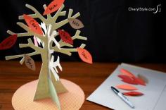 
                    
                        Printable Thanksgiving family tree - CherylStyle
                    
                