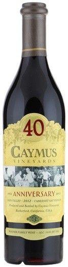 Caymus Cabernet Sauvignon 40th Anniversary Edition 2012