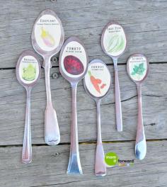 
                    
                        DIY Plant Markers from Up-Cycled Spoons - Made from up-cycled spoons and seed packets, these DIY Plant Markers would make a great homemade gift for the gardener in your life!
                    
                