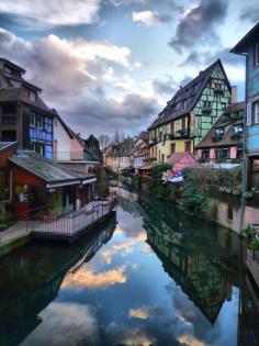 Dusk, Colmar, France